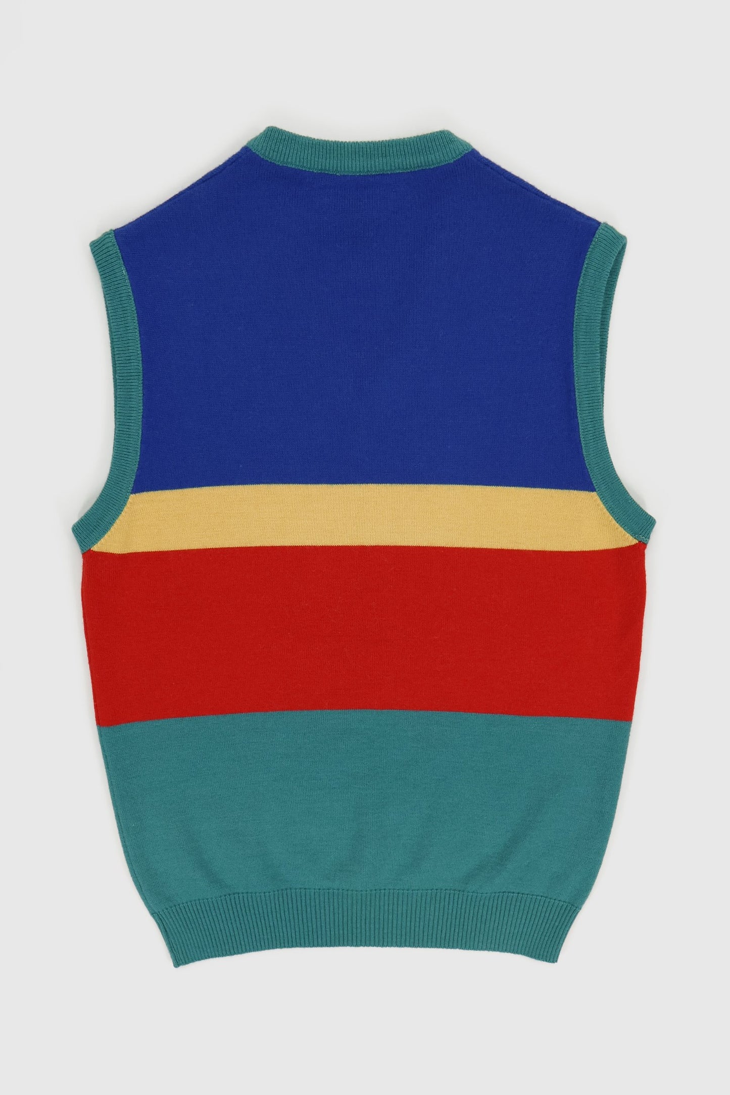 Vintage Striped Sweater Vest Image 1