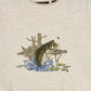 Vintage Embroidered Bass Crewneck Image 1