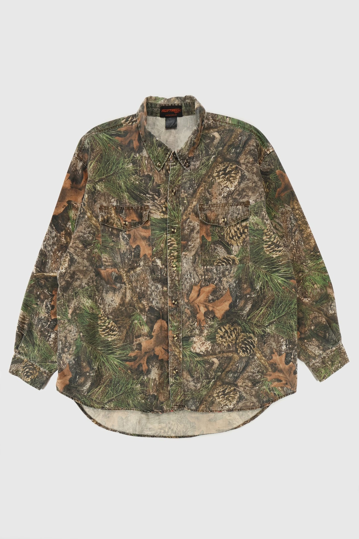 Vintage Real Tree Camo Button-Down Shirt Image 0