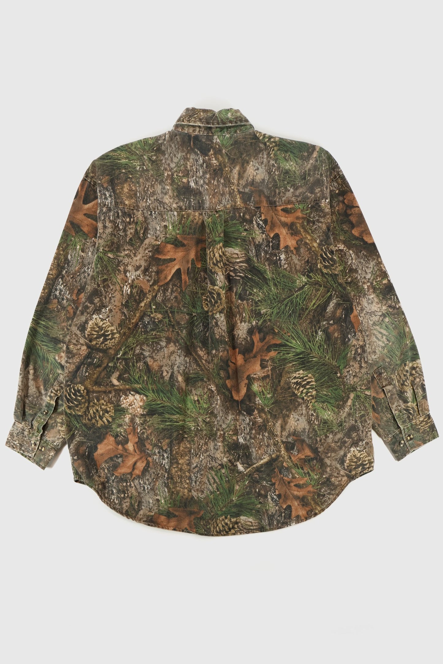 Vintage Real Tree Camo Button-Down Shirt Image 1