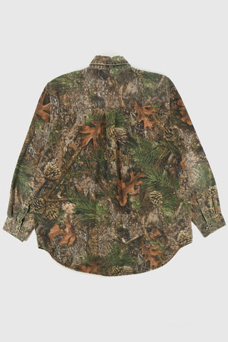 Vintage Real Tree Camo Button-Down Shirt