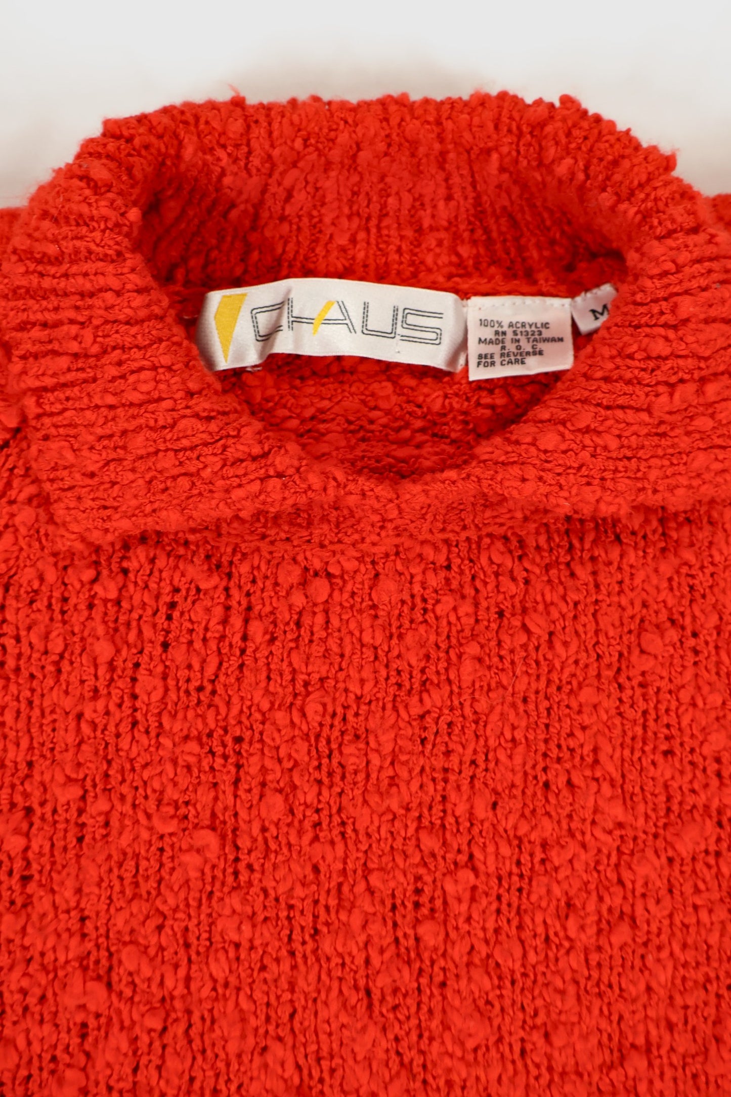 Vintage Knit Chunky Sweater Image 3