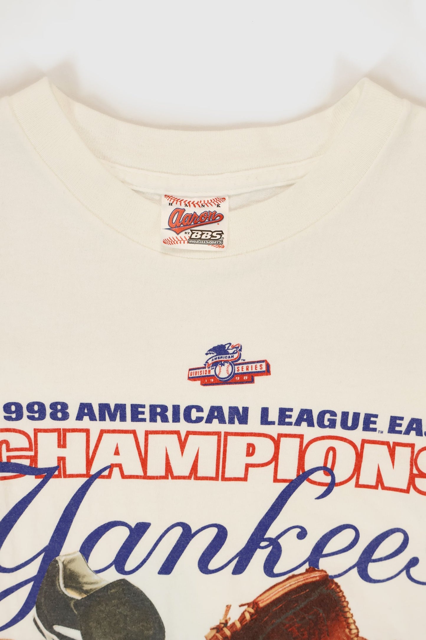 Vintage New York Yankees 1998 American League Champions Tee Image 2