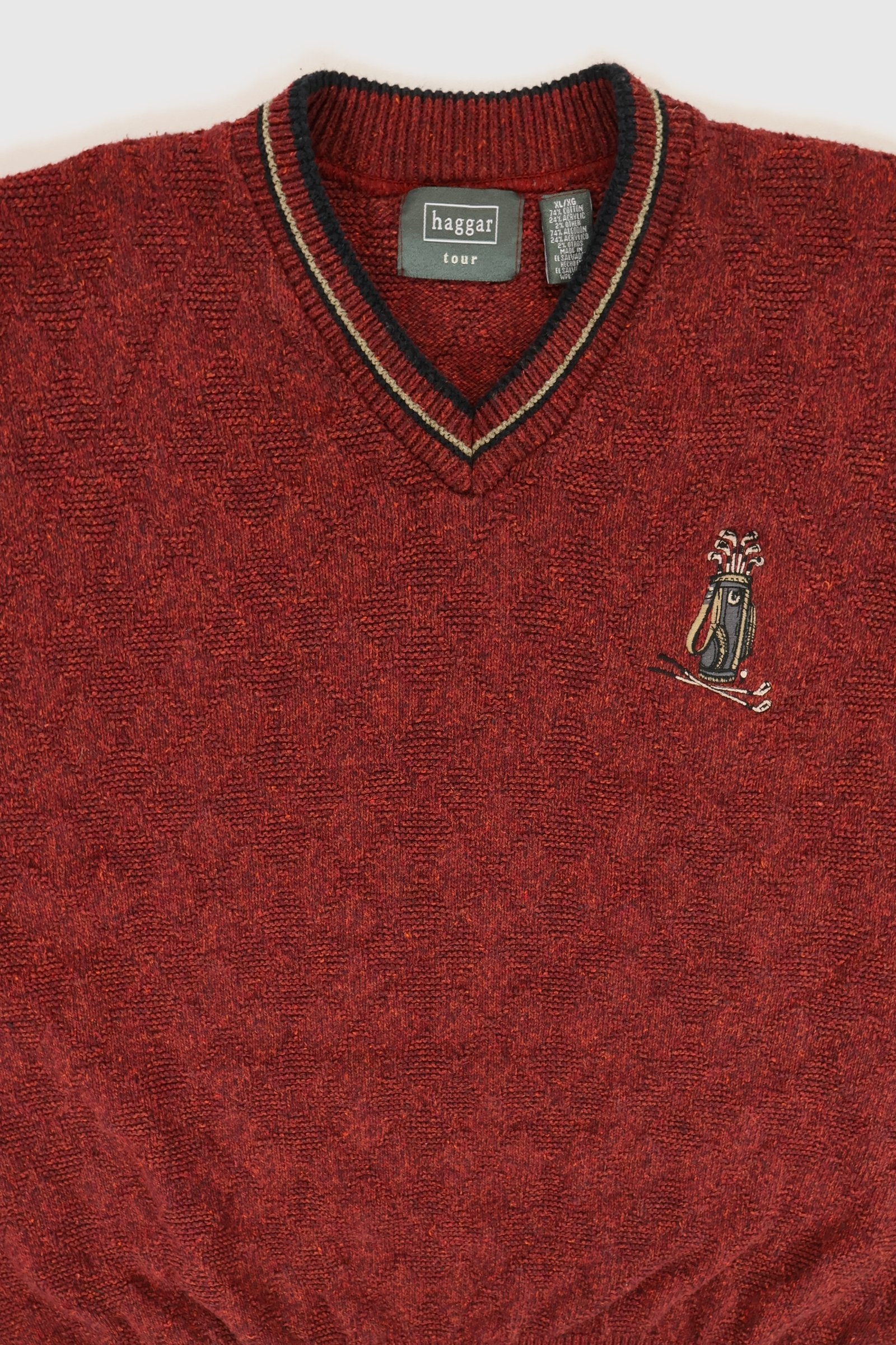 Vintage Golf Bag Sweater Image 1