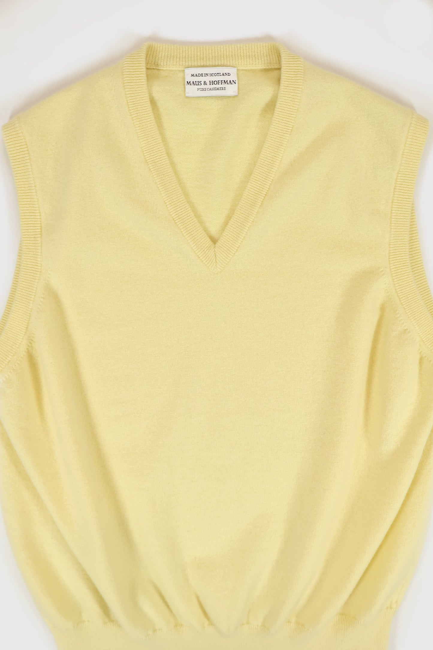 Vintage Cashmere Sweater Vest Image 1
