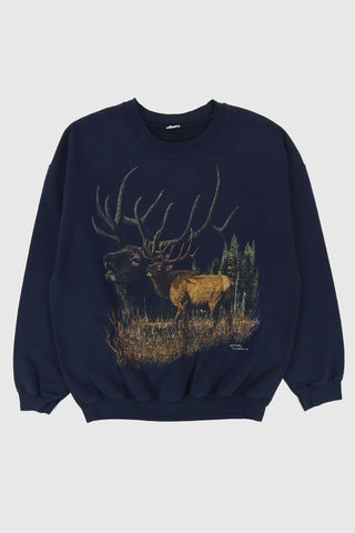 Vintage Elk Crewneck