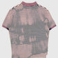 Reworked Bleached Ralph Lauren Striped Polo Image 1