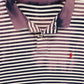 Reworked Bleached Ralph Lauren Striped Polo Image 3