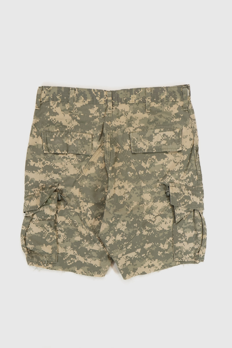 Vintage Cutoff Camo Cargo Shorts 03