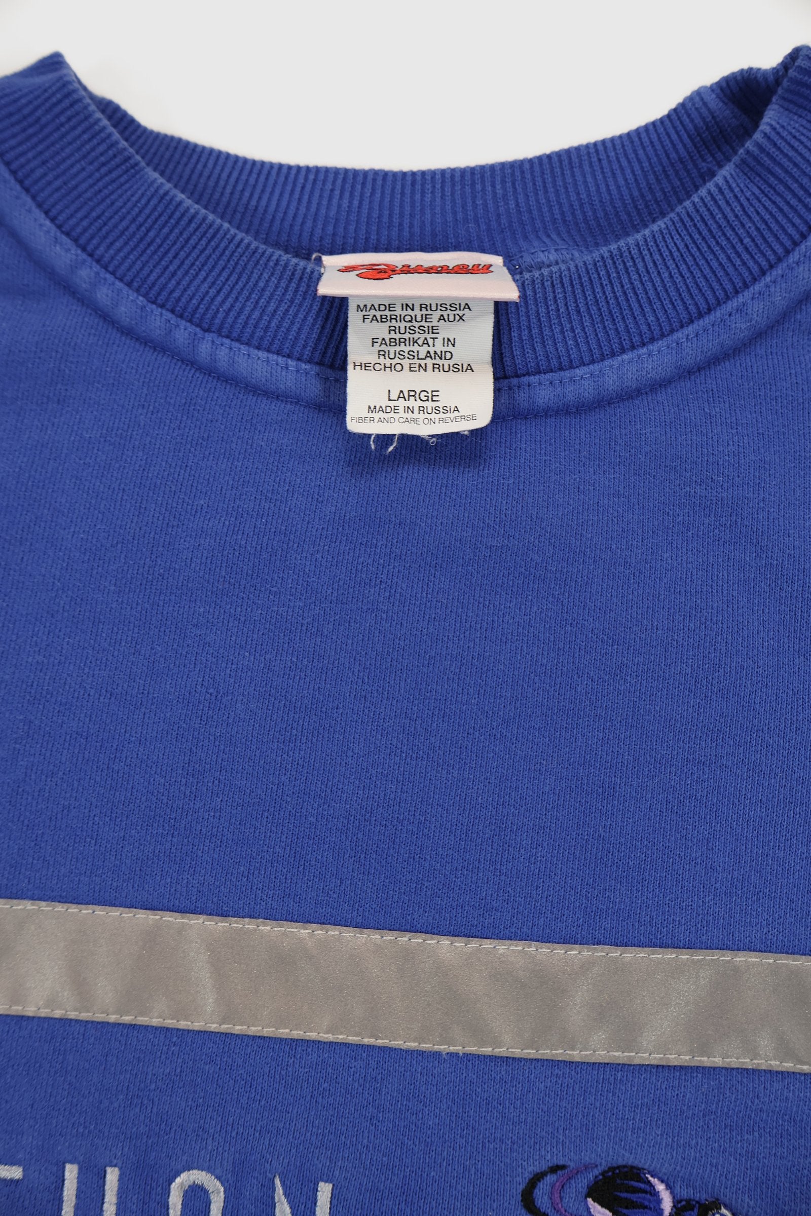 Vintage Mickey Mouse Walt Disney World Marathon 1997 Crewneck Image 3