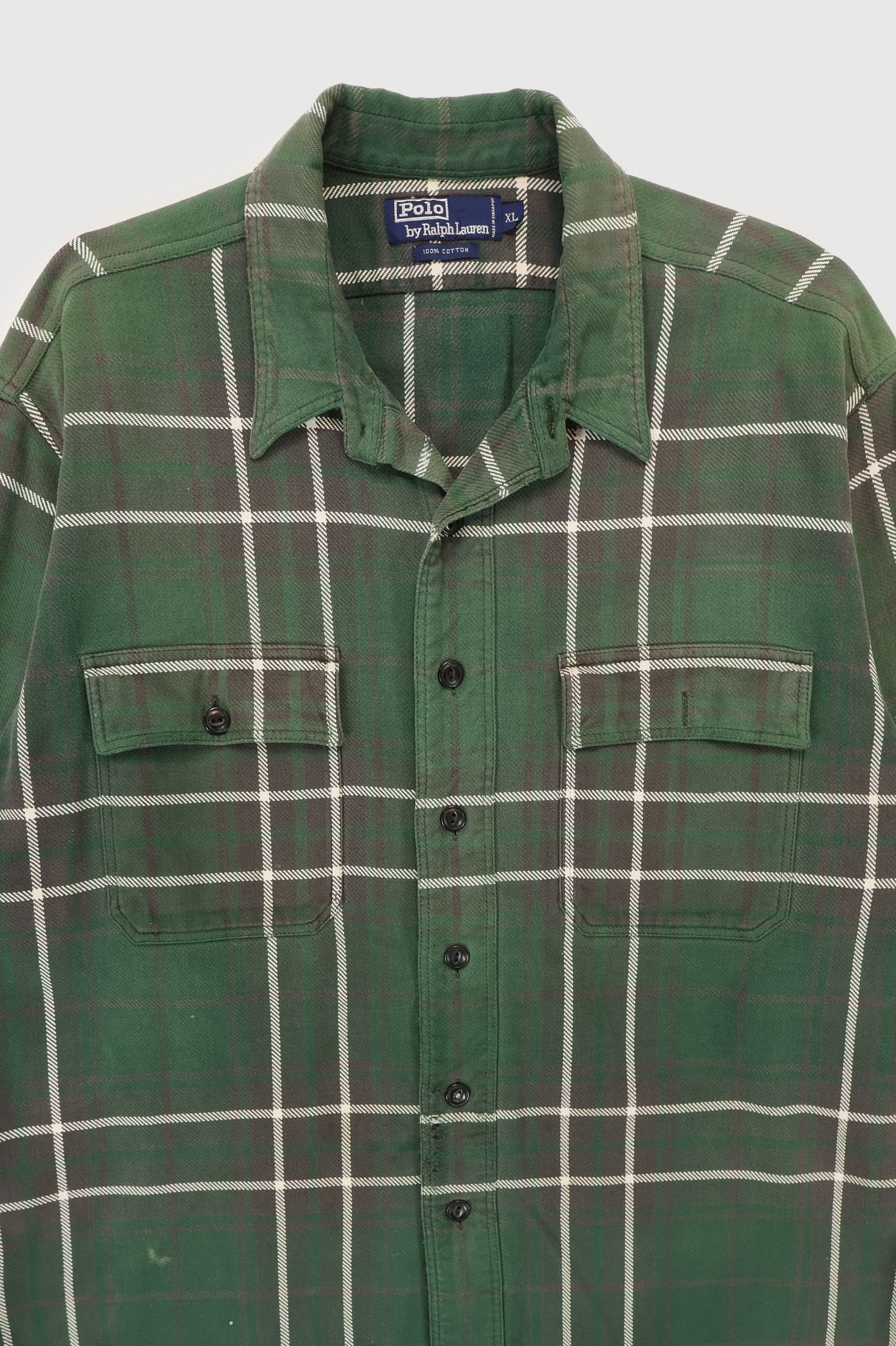 Vintage Ralph Lauren Heavyweight Button-Down Shirt Image 2