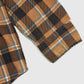 Vintage Brown Plaid Button-Down Shirt Image 4