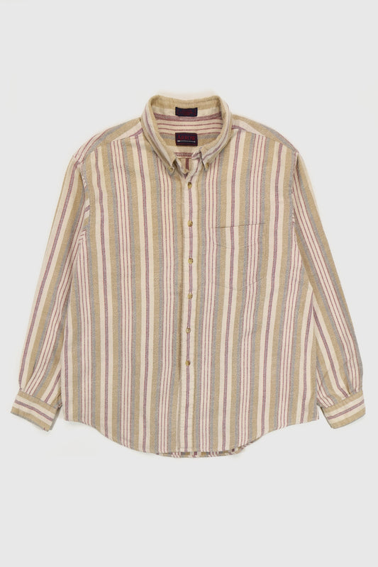 Vintage Stripped Button-Down Shirt Image 0