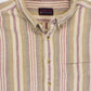 Vintage Stripped Button-Down Shirt Image 2