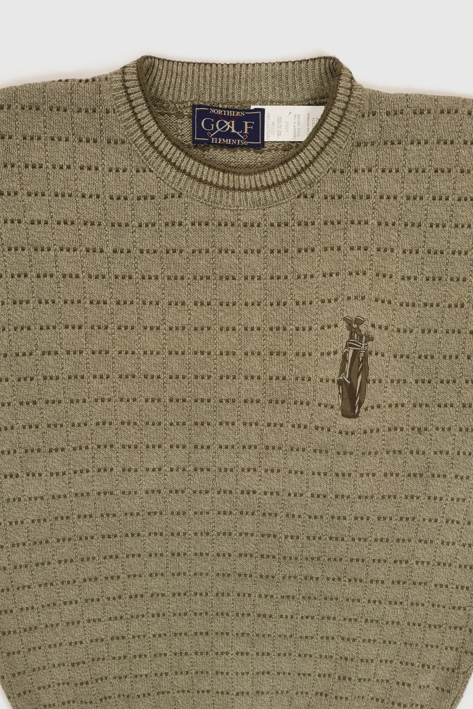 Vintage Golf Bag Sweater Image 1