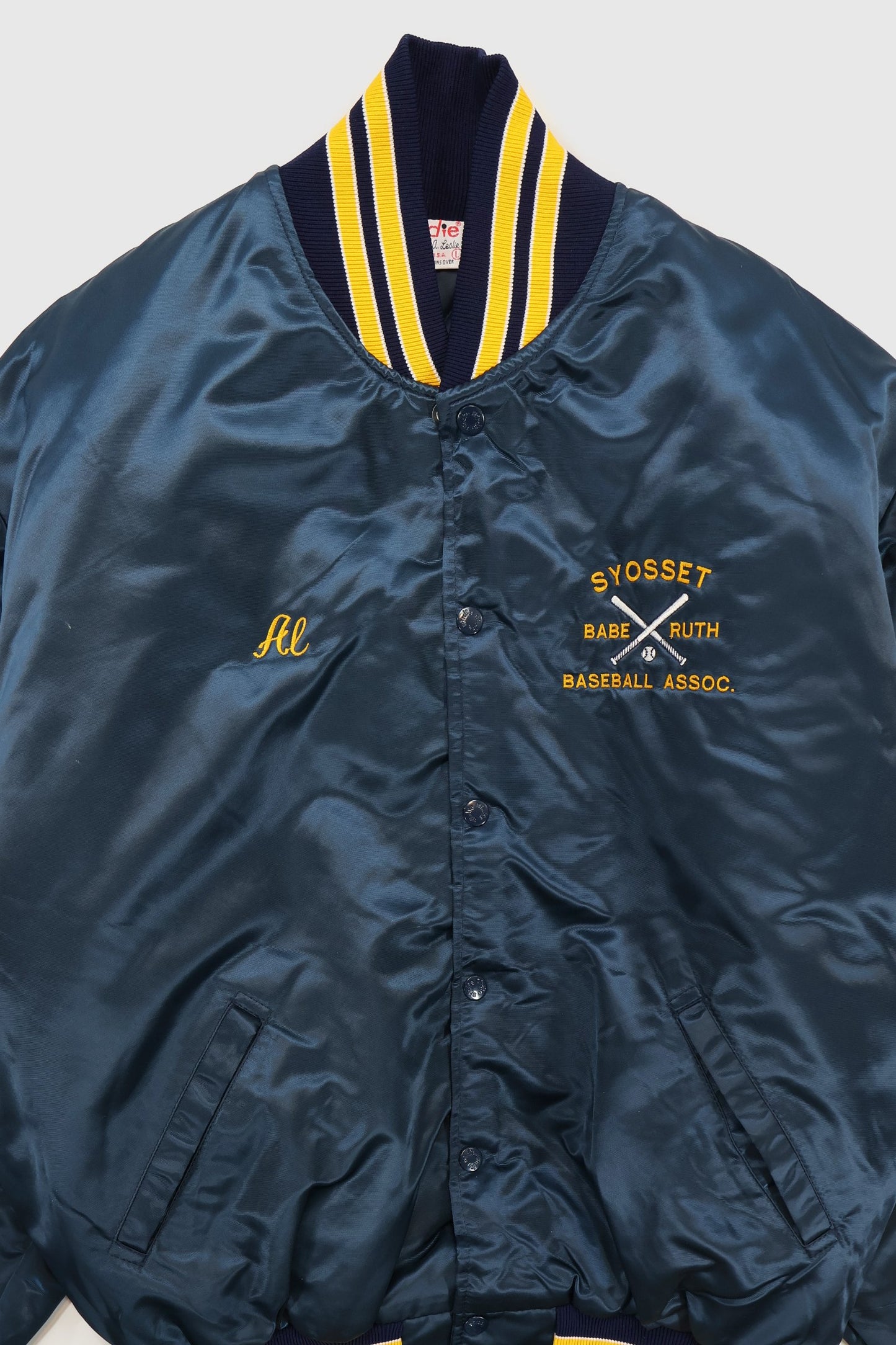 Vintage 1994 Nassau County Champions Snap Button Jacket Image 2