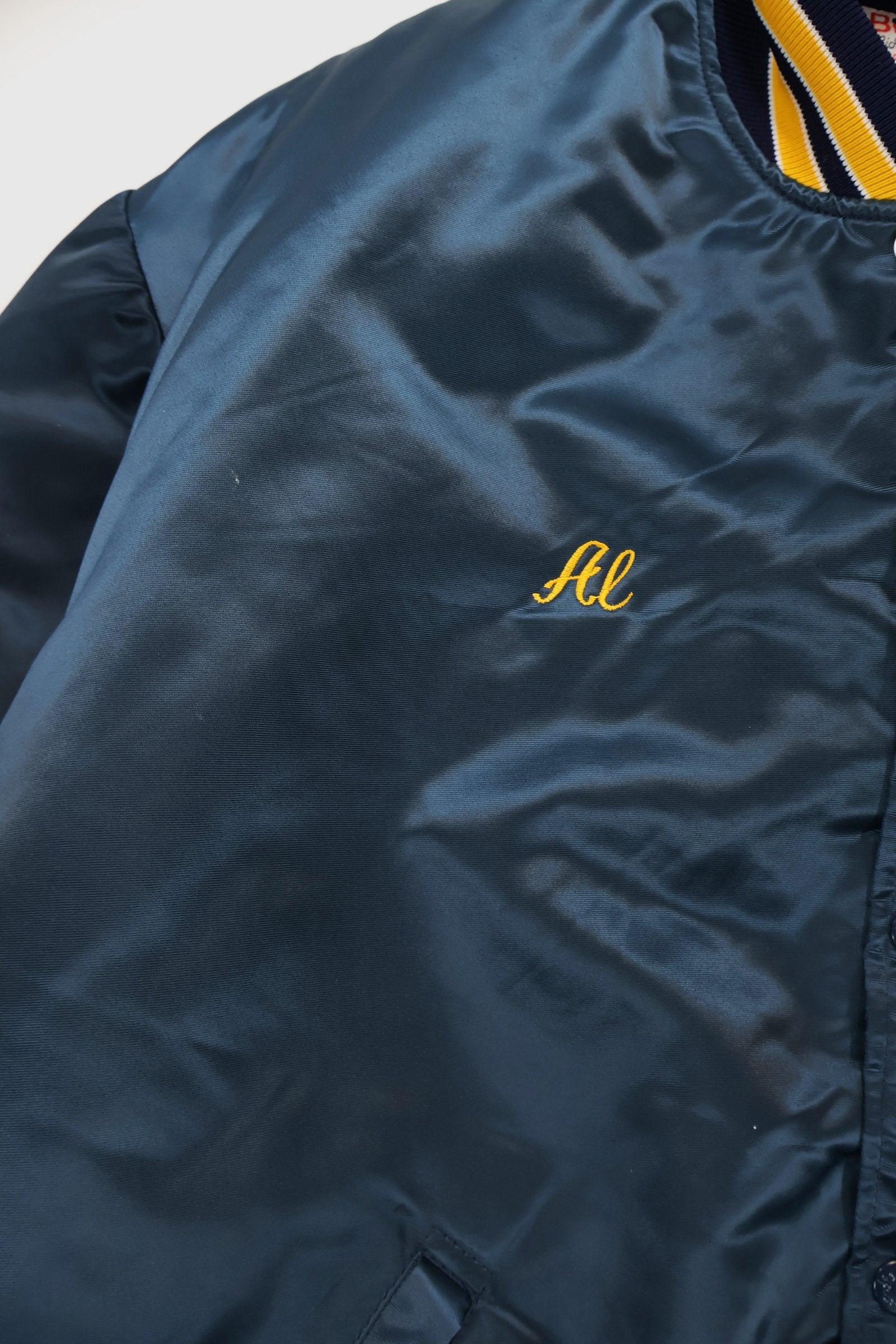 Vintage 1994 Nassau County Champions Snap Button Jacket Image 6