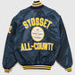 Vintage 1994 Nassau County Champions Snap Button Jacket Image 1