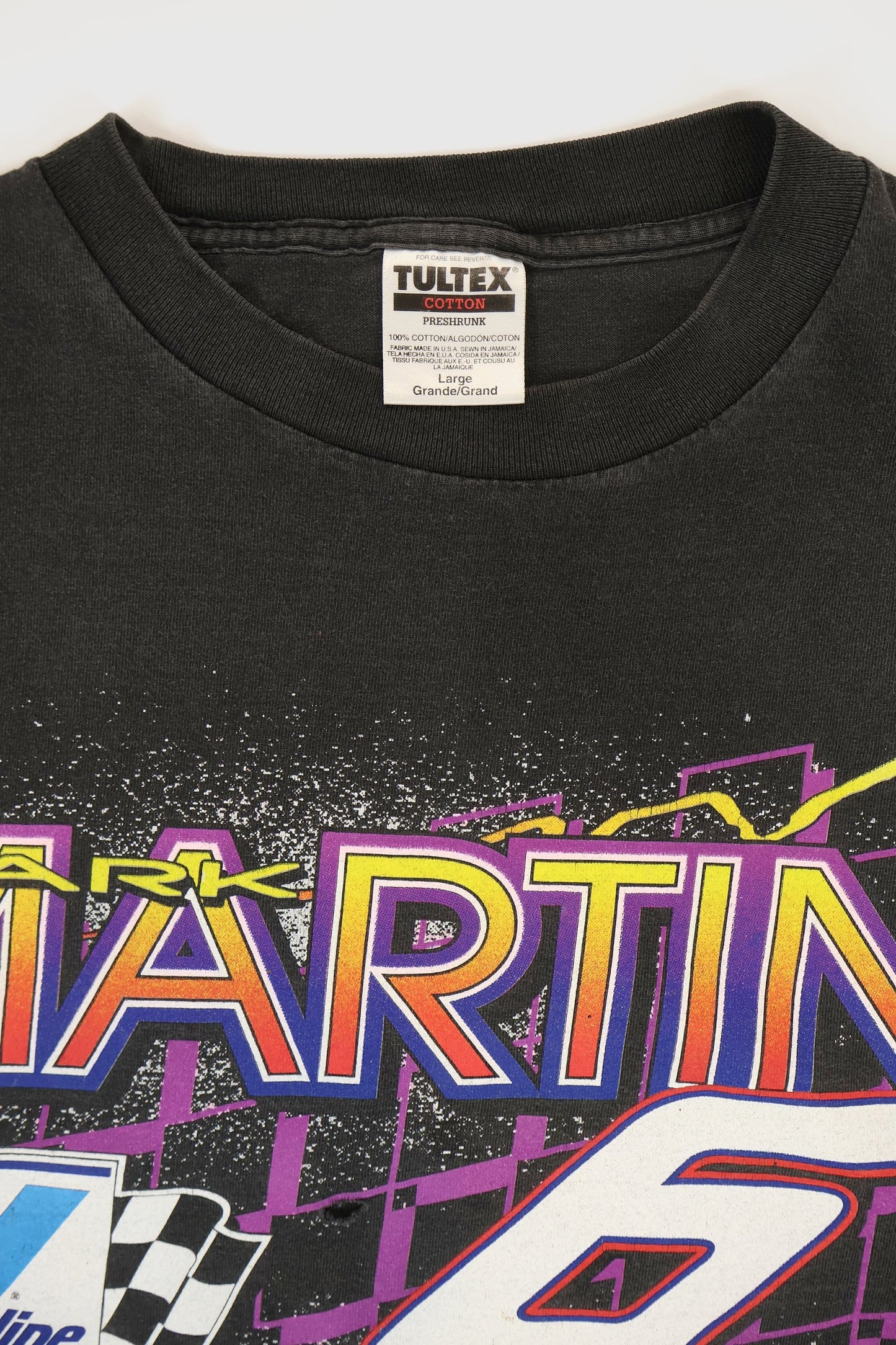 Vintage Mark Martin NASCAR Tee Image 3