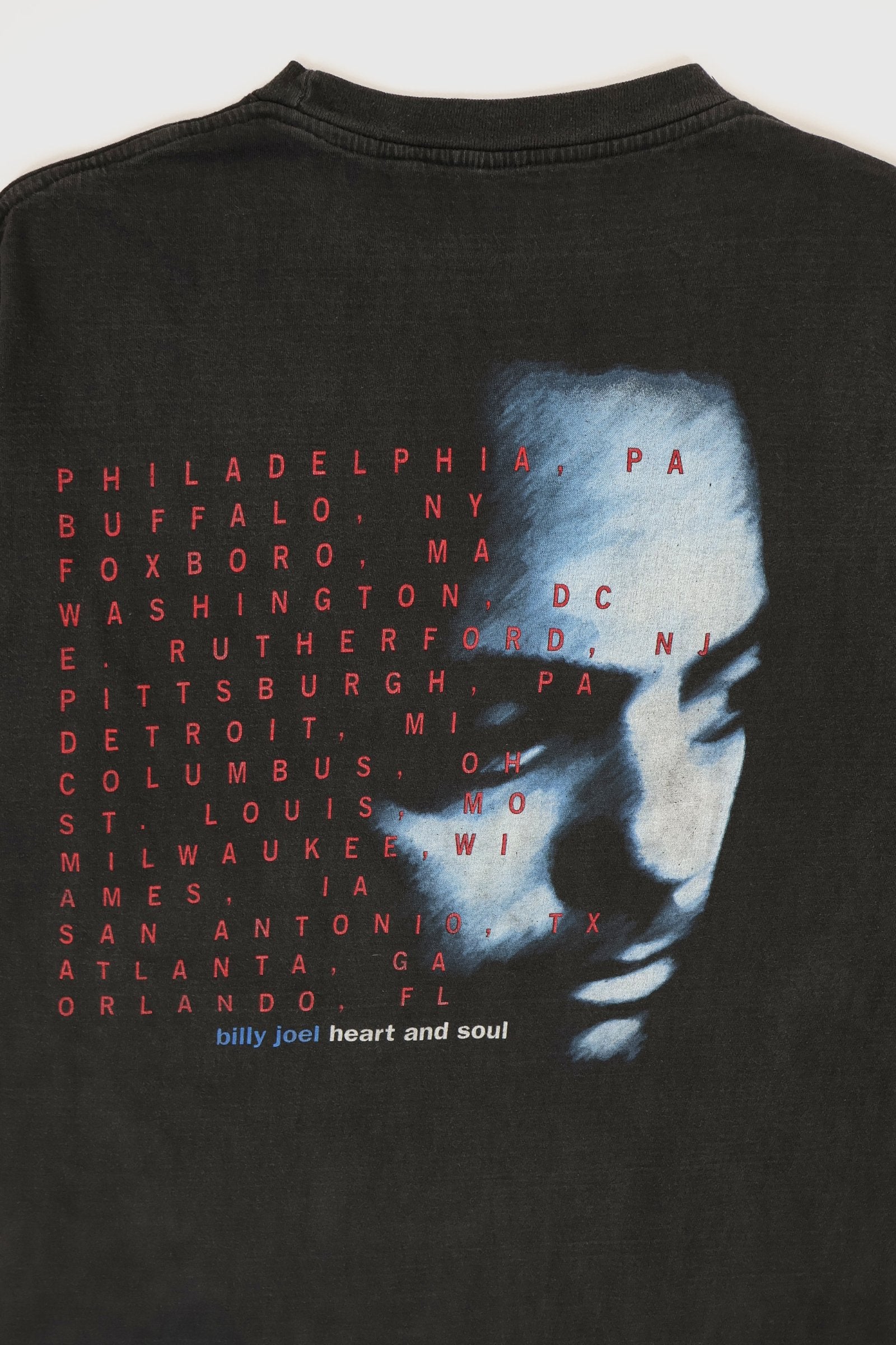Vintage Billy Joel 1994 Heart and Soul Tour Tee Image 5
