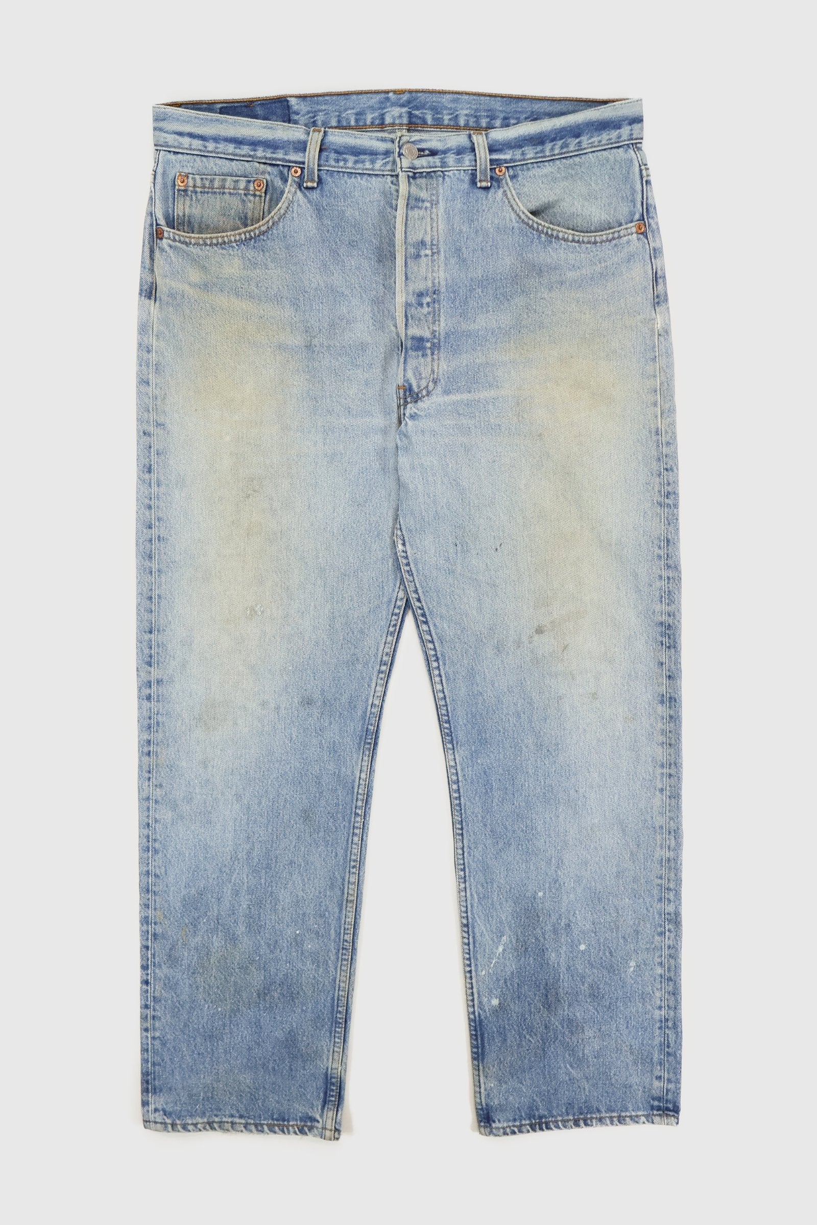 Vintage Levi's 501 Button-Fly Straight Fit Jeans Image 0