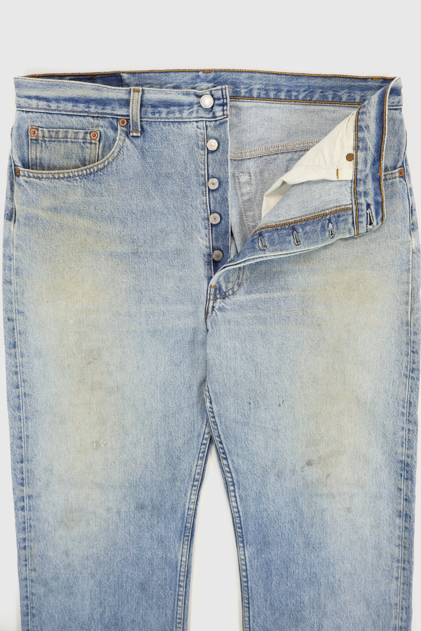 Vintage Levi's 501 Button-Fly Straight Fit Jeans Image 2