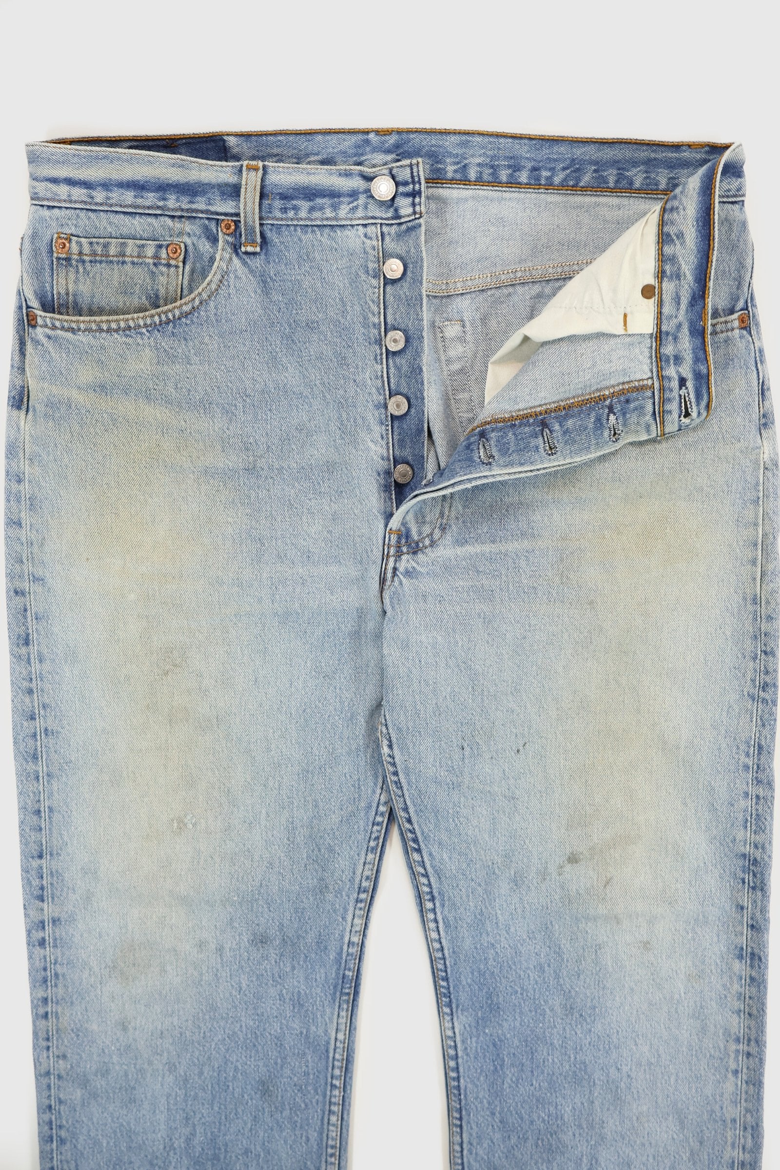 Vintage Levi's 501 Button-Fly Straight Fit Jeans Image 2