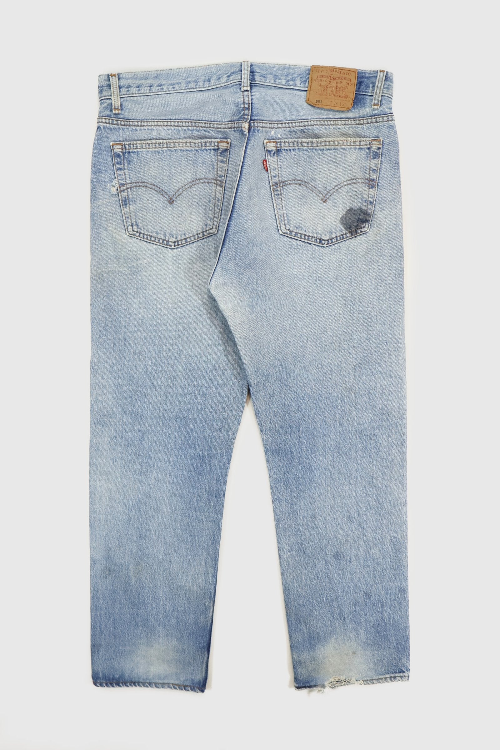 Vintage Levi's 501 Button-Fly Straight Fit Jeans Image 1