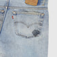 Vintage Levi's 501 Button-Fly Straight Fit Jeans Image 4