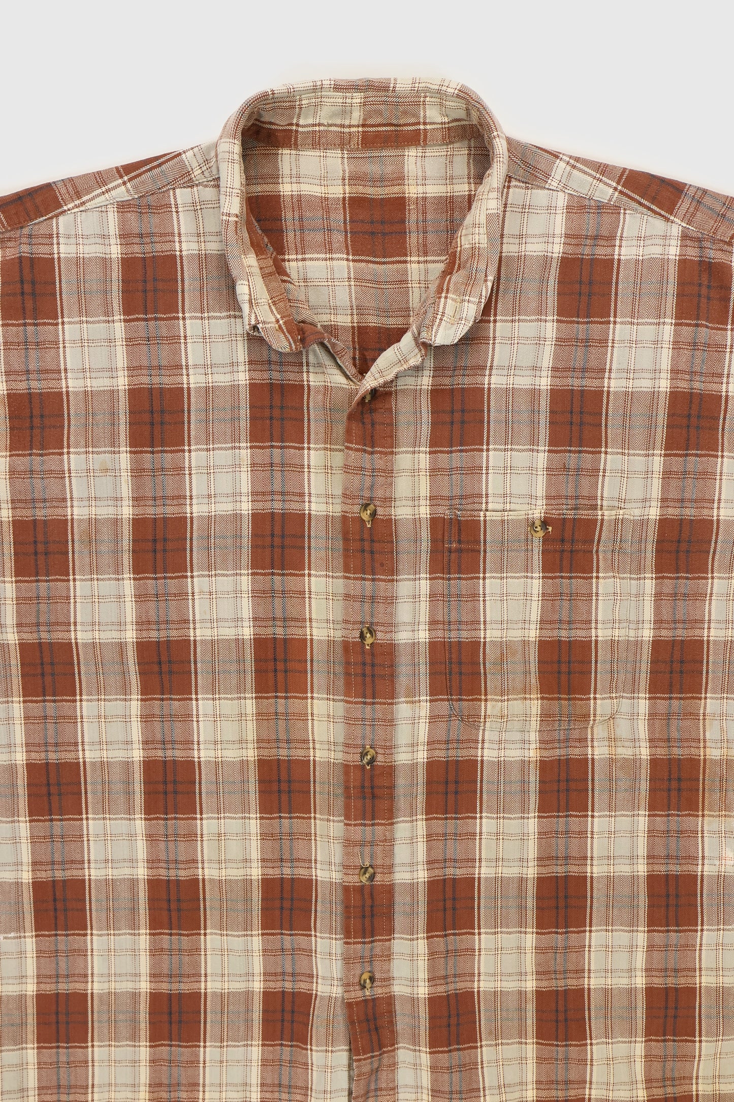 Vintage Sleeveless Button-Down Shirt Image 1