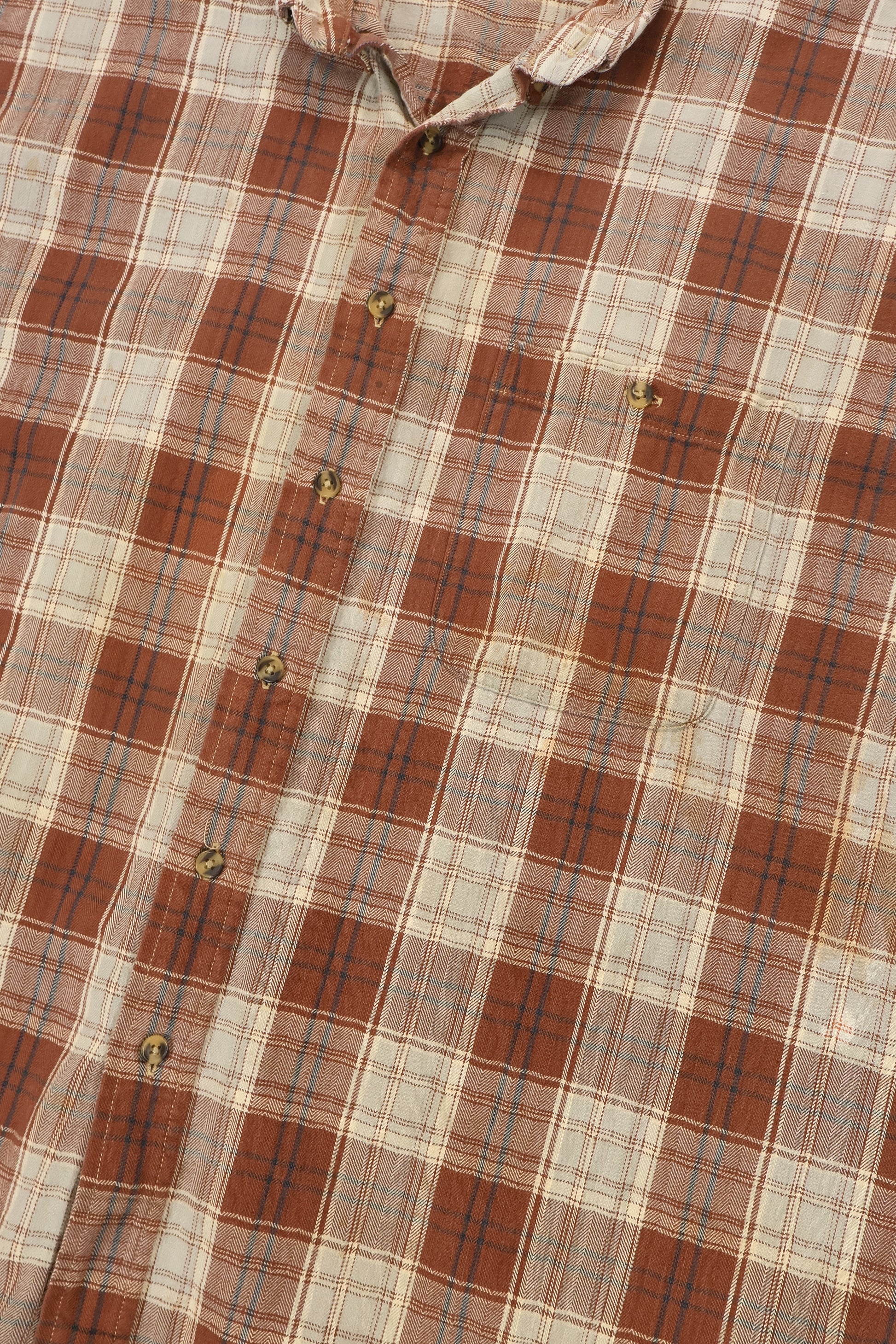 Vintage Sleeveless Button-Down Shirt Image 3
