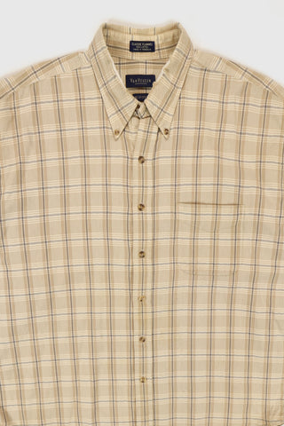 Vintage Frayed Button-Down Shirt