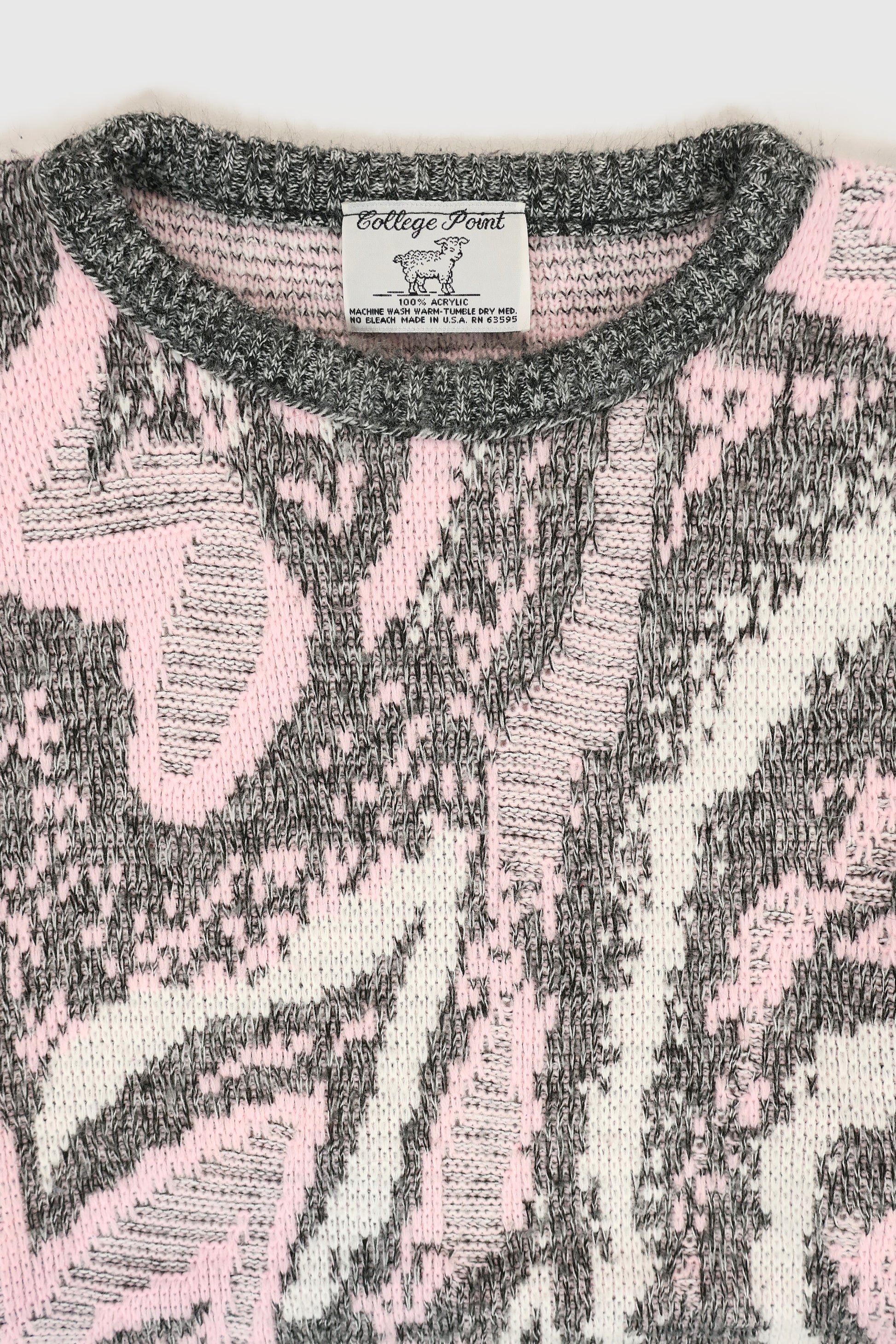 Vintage Pink Sweater Image 2