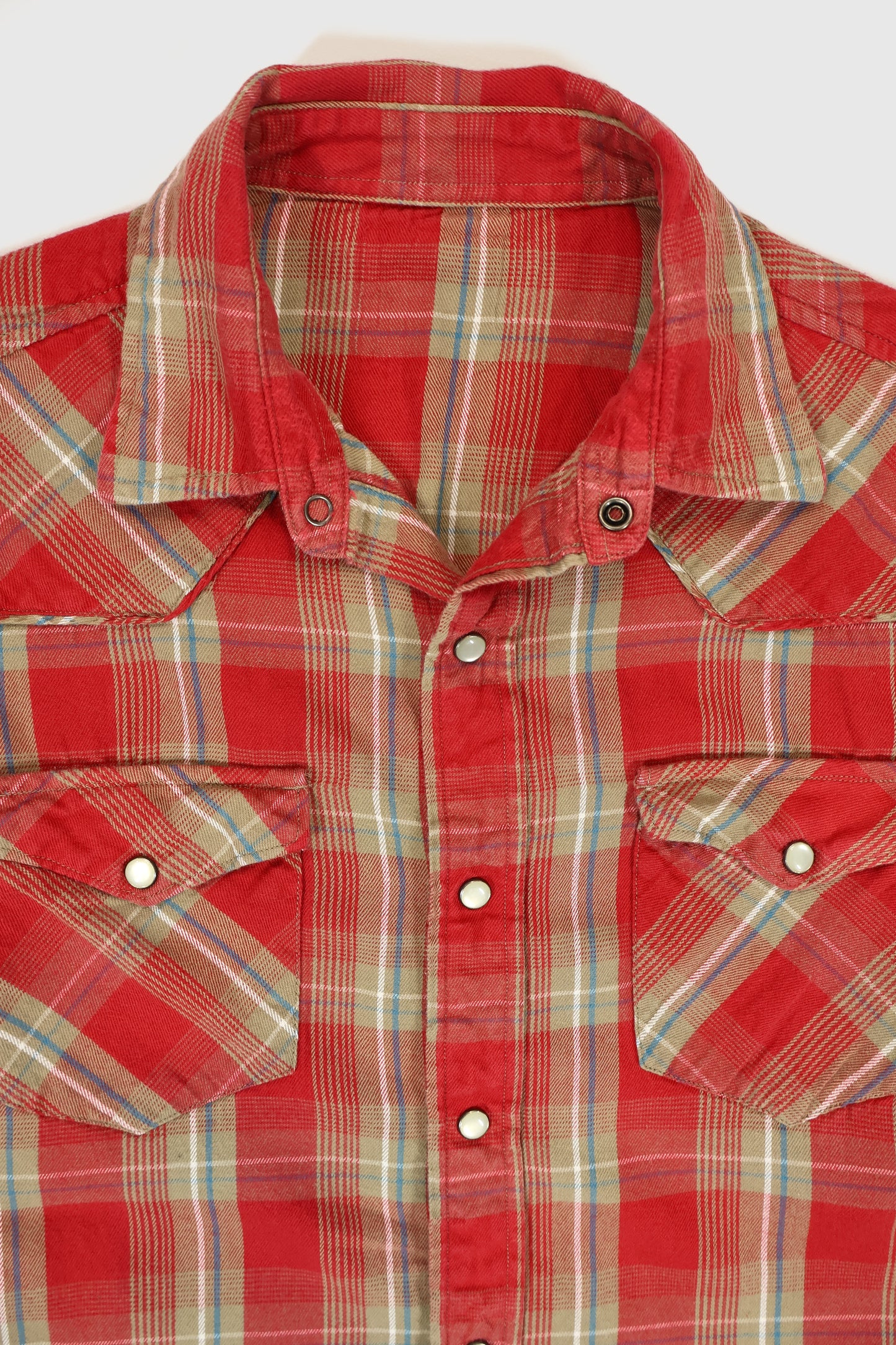 Vintage Snap Button-Down Shirt Image 2