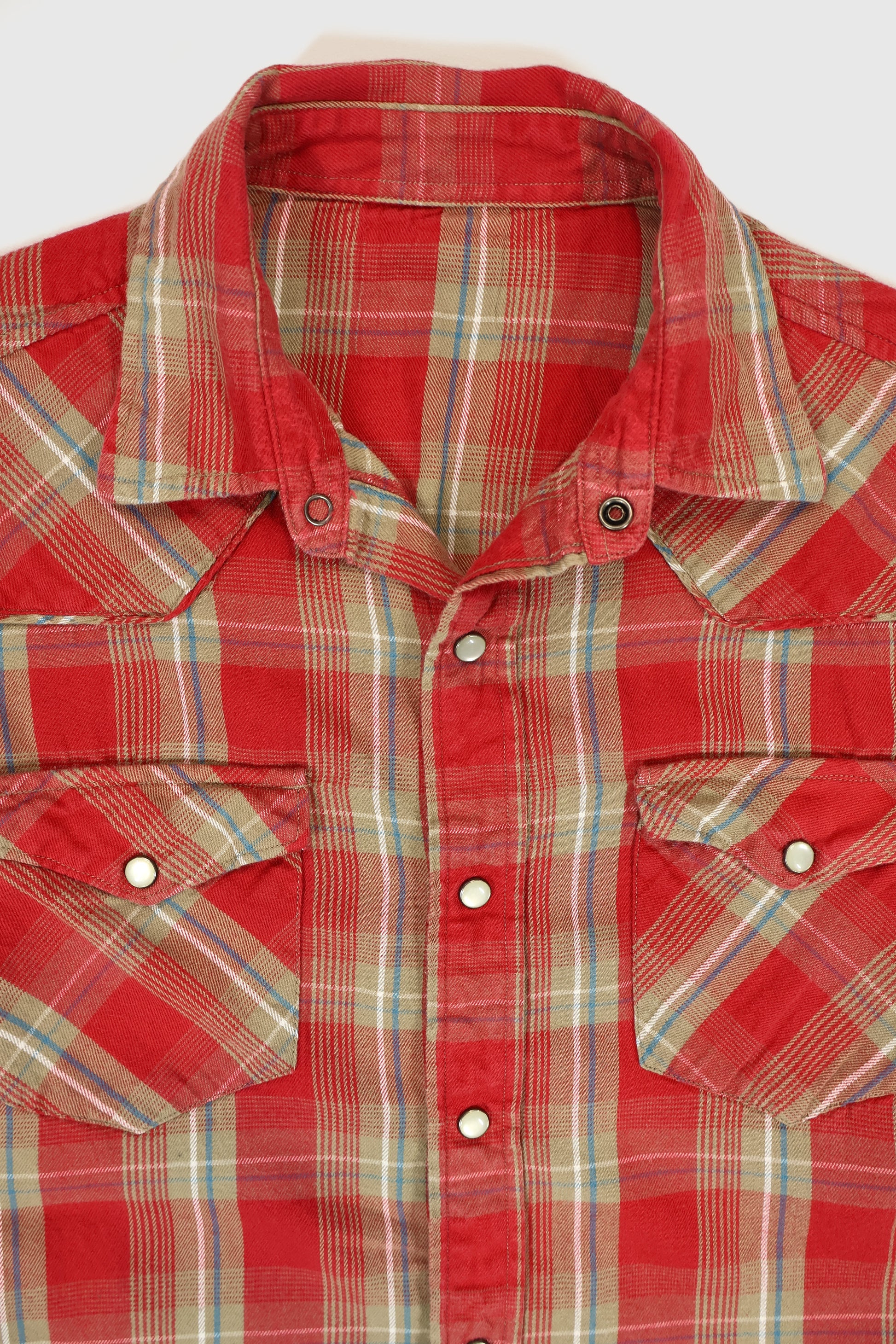 Vintage Snap Button-Down Shirt Image 2