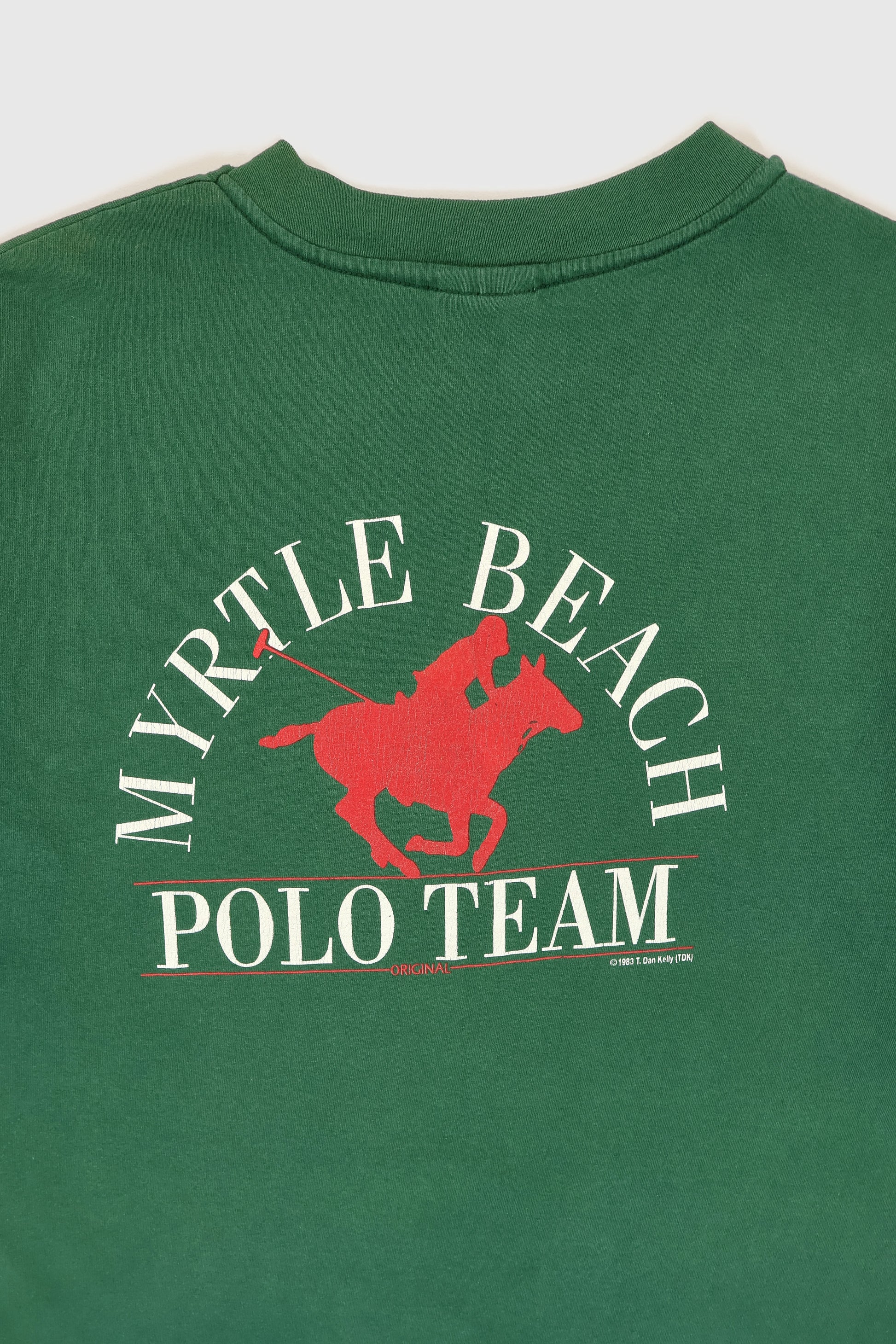 Vintage Myrtle Beach Polo Team Tee Image 4
