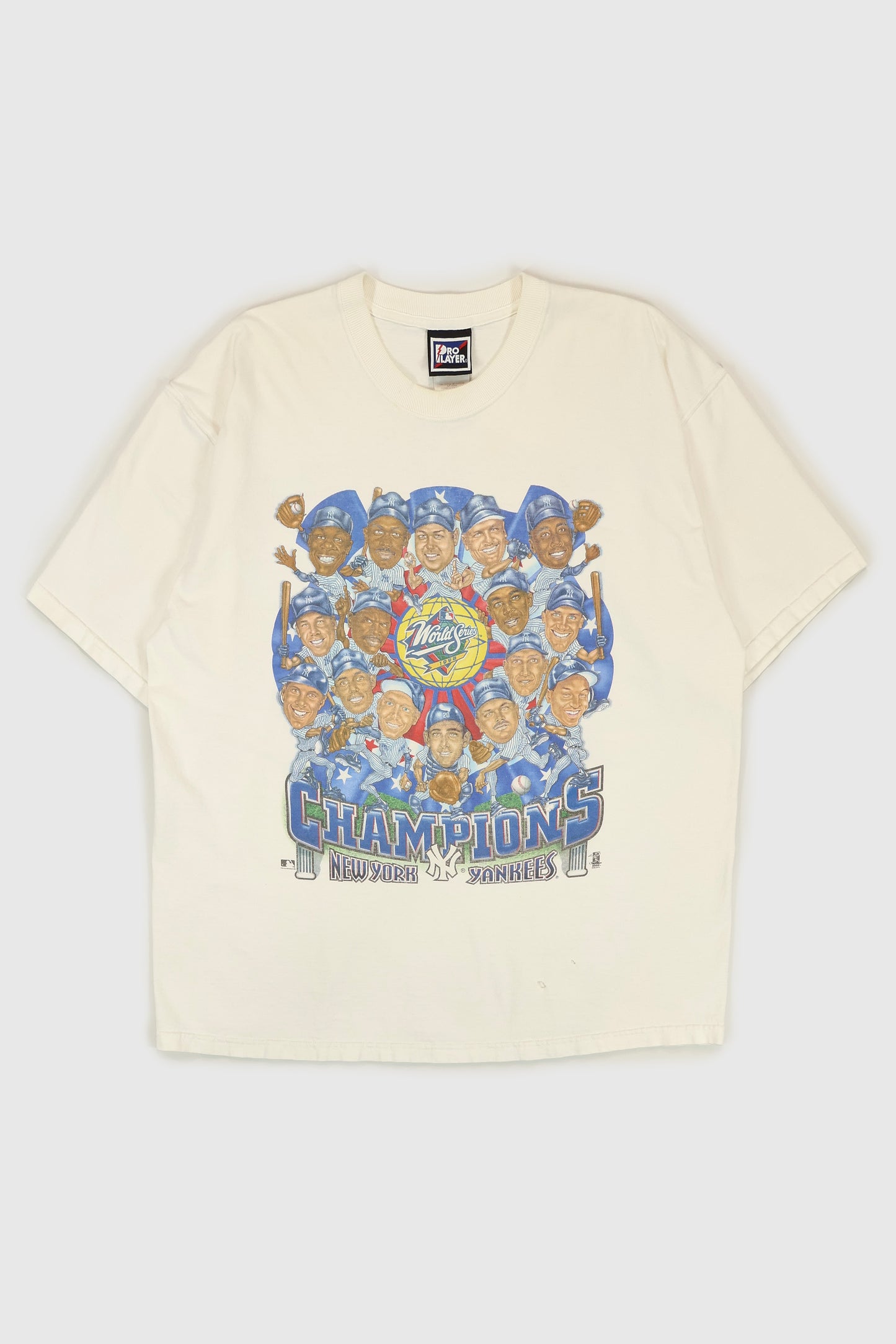Vintage New York Yankees 1998 World Series Champions Tee Image 0