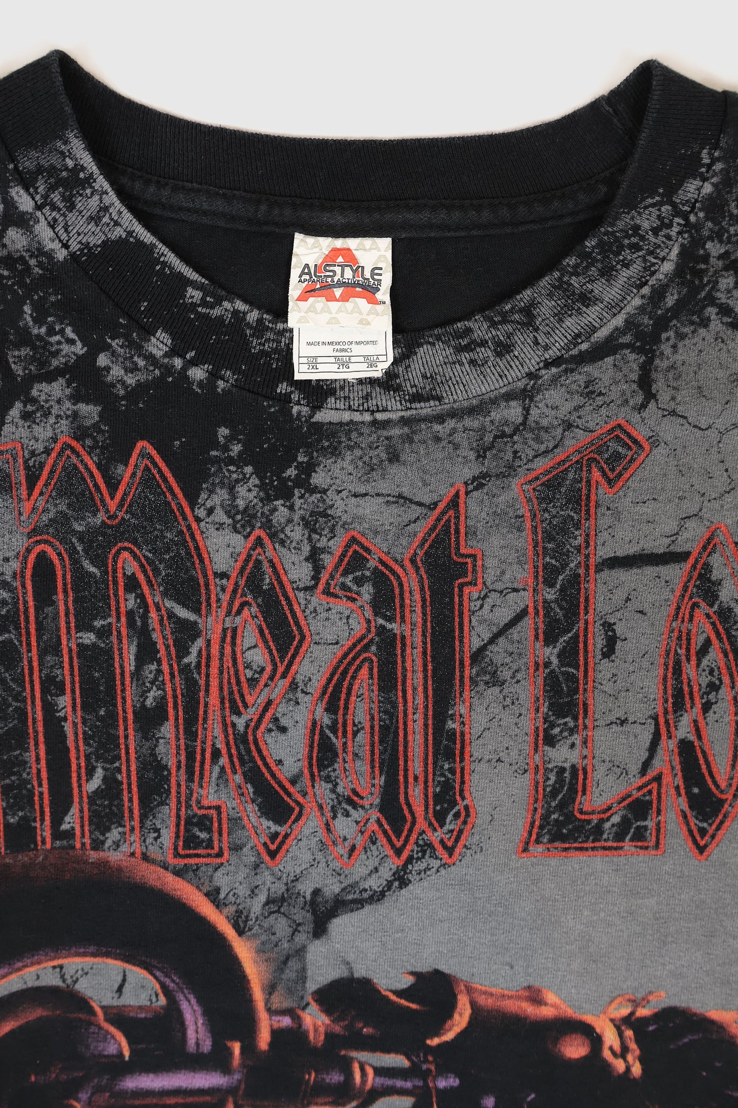 Vintage Meat Loaf Hang Cool 2010 Tour Tee Image 3