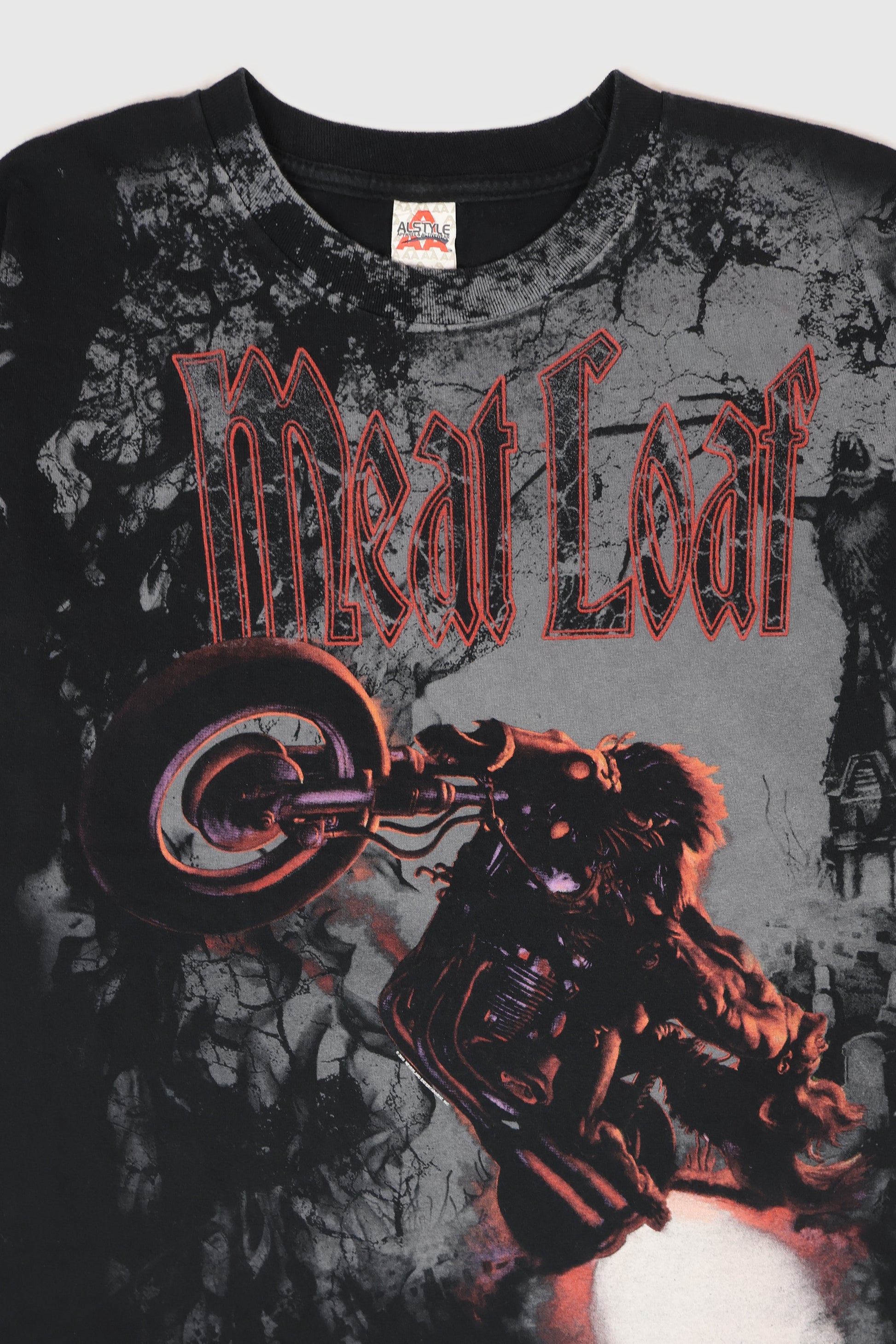 Vintage Meat Loaf Hang Cool 2010 Tour Tee Image 2