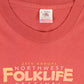 Vintage Northwest Folklife Festival 1995 Tee Image 2