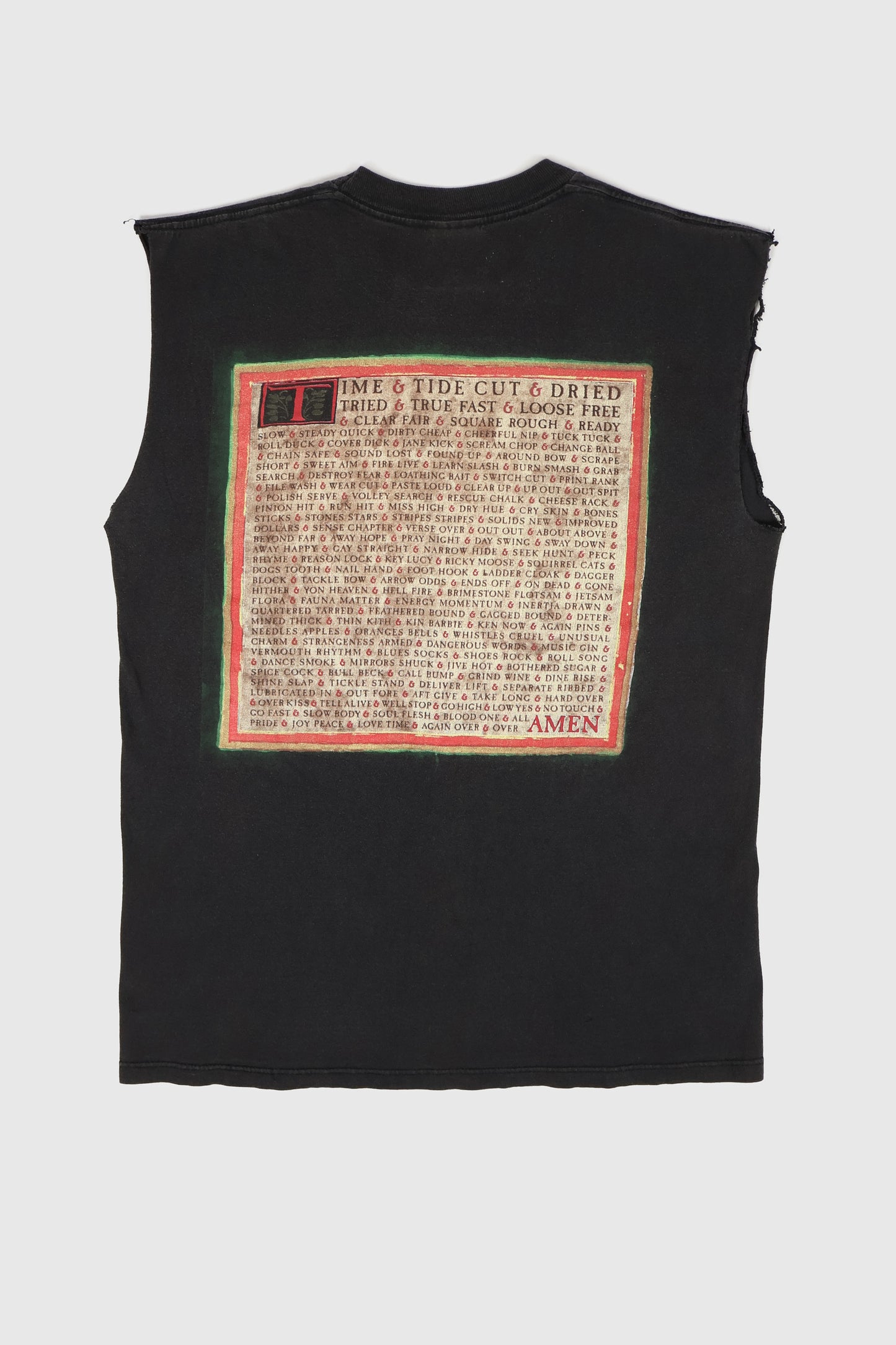 Vintage Rush Counterparts 1993 Sleeveless Tee Image 1