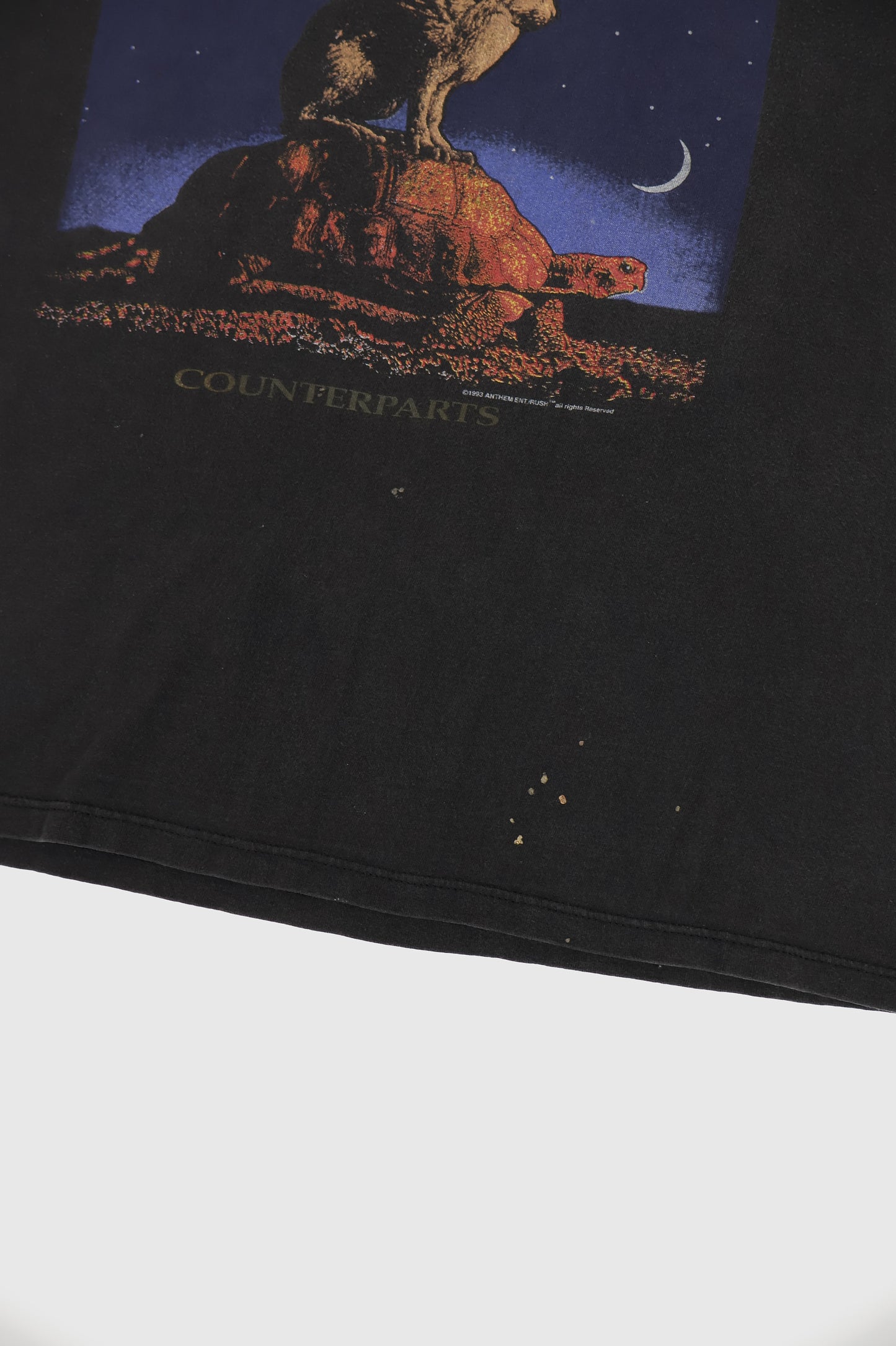 Vintage Rush Counterparts 1993 Sleeveless Tee Image 4