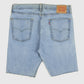 Vintage Levi's 513 Denim Jort Image 1