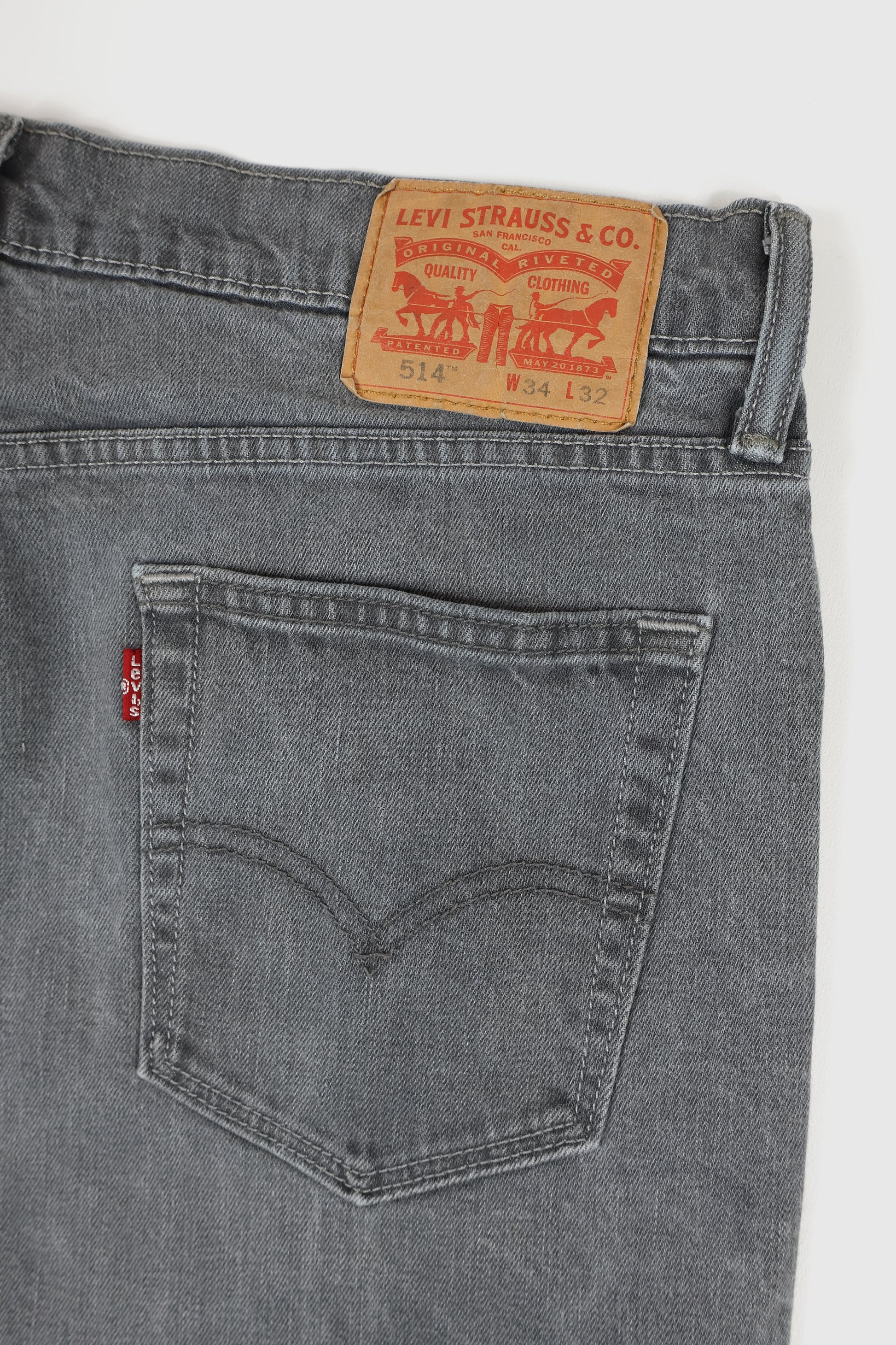 Vintage Levi's 514 Denim Jort Image 2