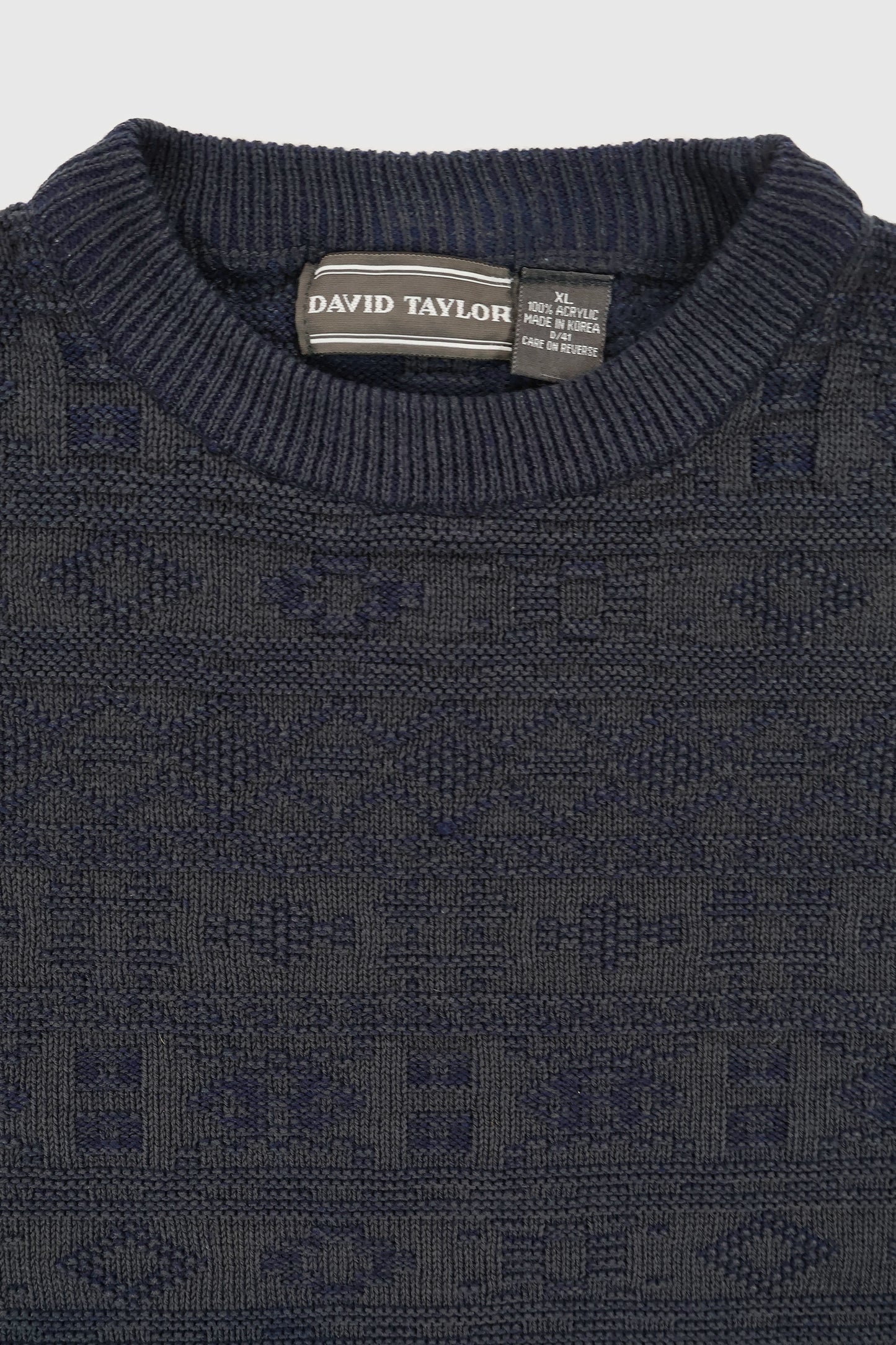 Vintage Blue Sweater Image 3