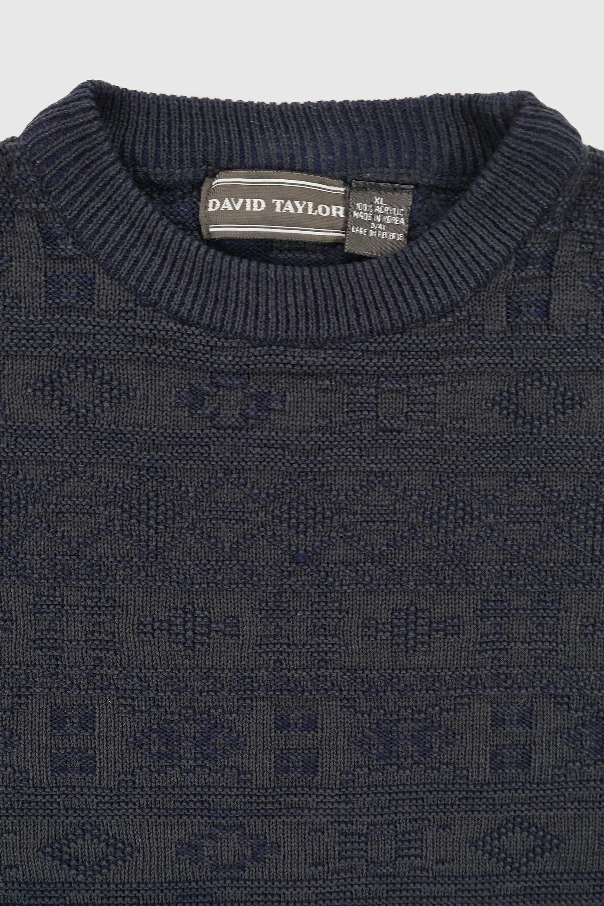 Vintage Blue Sweater Image 3