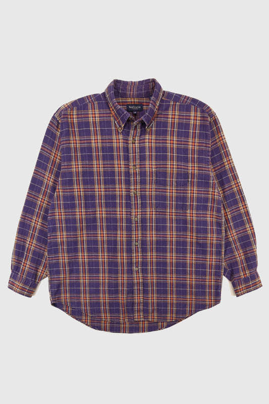 Vintage Plaid Button-Down Shirt Image 0