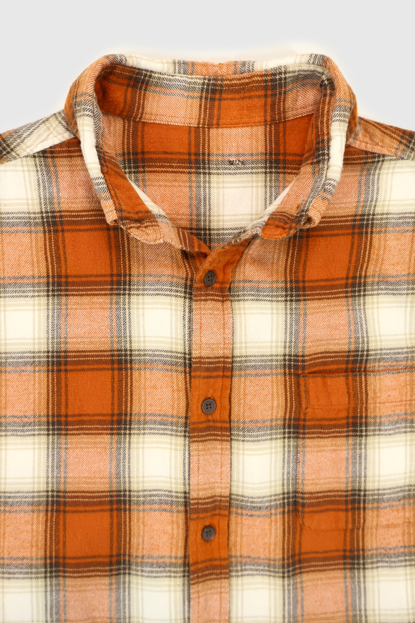 Vintage Short Sleeve Cut Off Button-Down Shirt Image 2