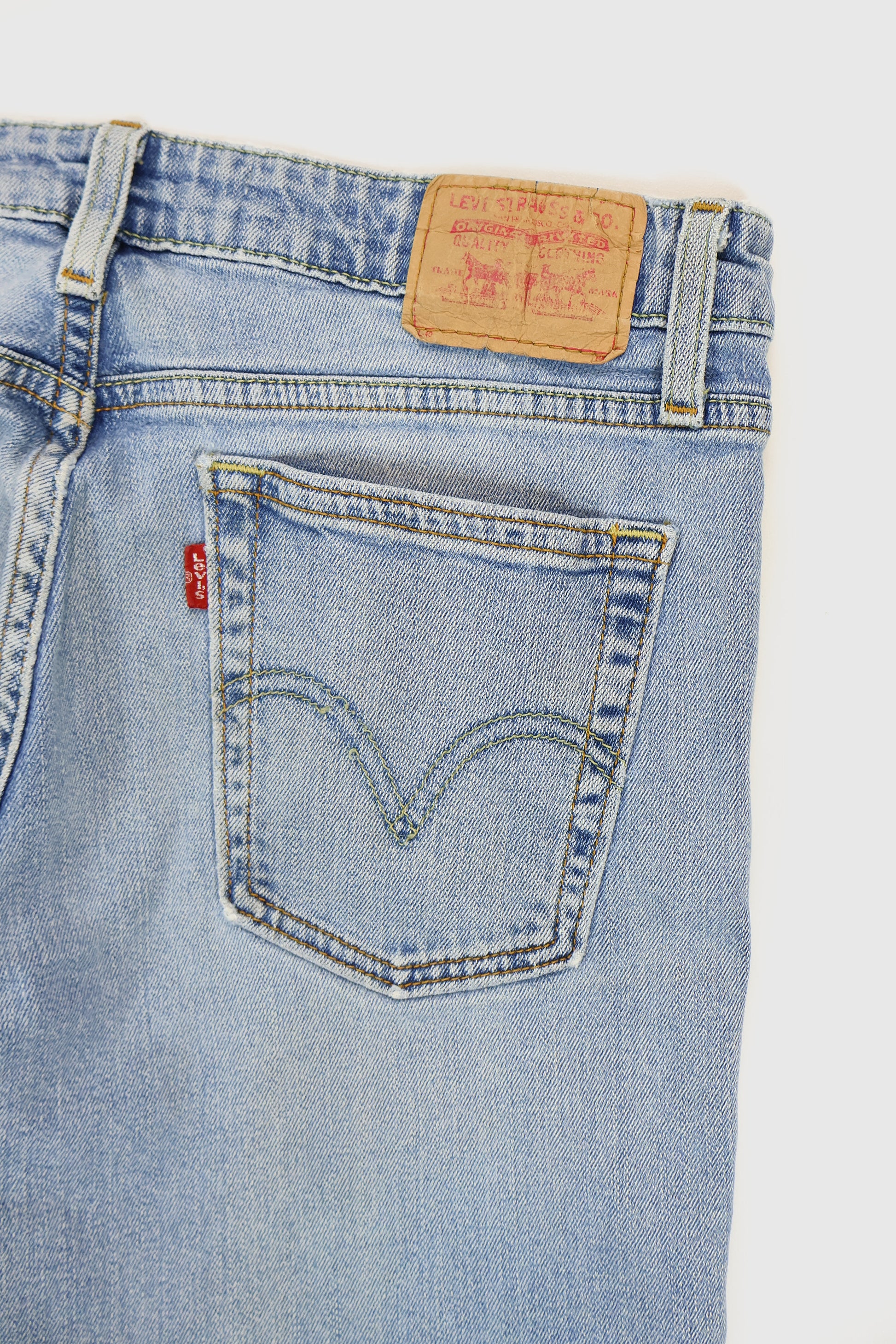 Vintage Y2K Levi's Super Low Jorts Image 2