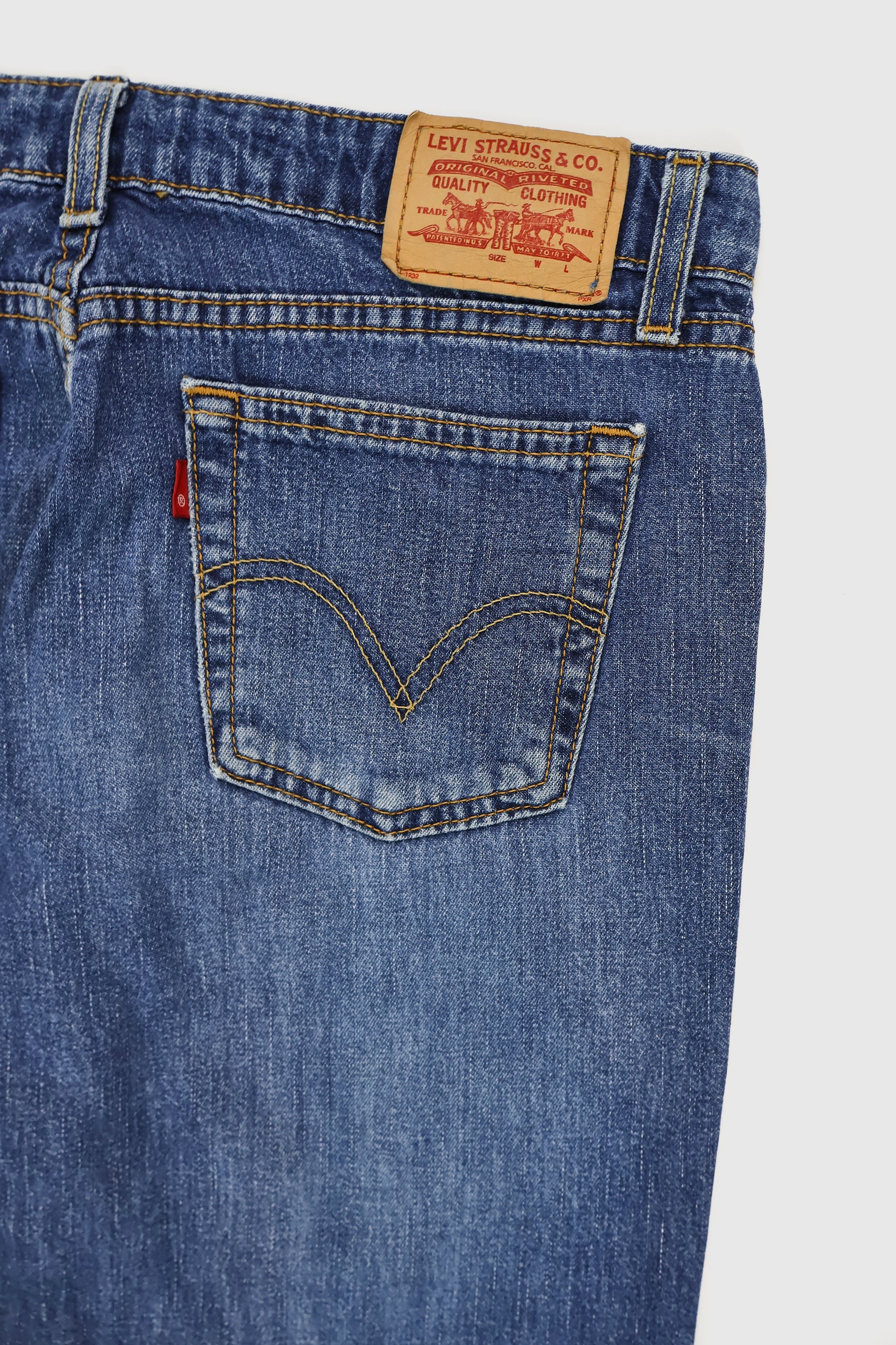 Vintage Y2K Levi's Super Low Boot Cut Jeans Image 2